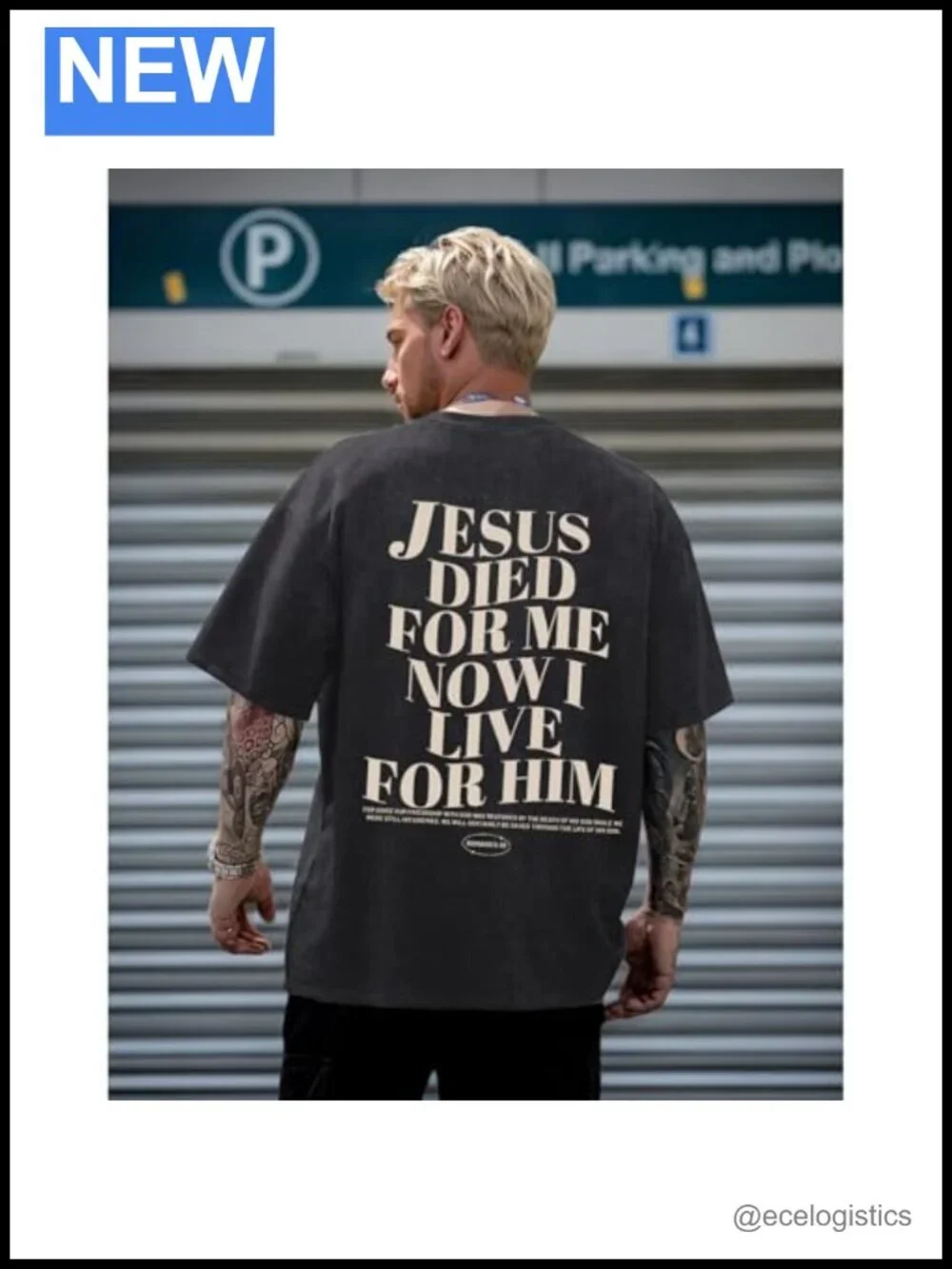 Vintage Acid Wash Christian Graphic Tee - Jesus Religious T-Shirt